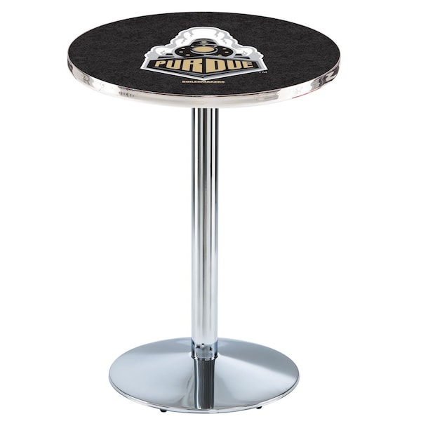 42" Chrome Purdue Pub Table
